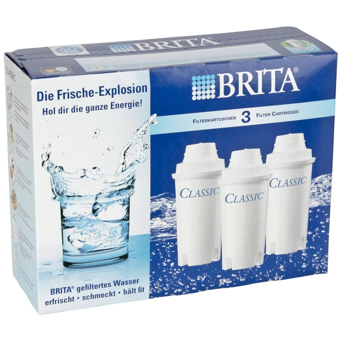 Ανταλλακτικά Για Φίλτρο 1x3 Brita Filter Cartridges Classic Pack 3