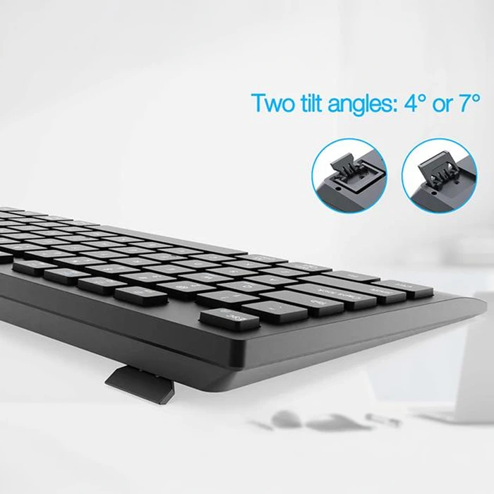 GEMBIRD KBS-WPS-02 Ασύρματο Σετ Πληκτρολόγιο & Ποντίκι Bluetooth US