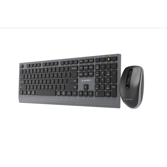 GEMBIRD KBS-WPS-02 Ασύρματο Σετ Πληκτρολόγιο & Ποντίκι Bluetooth US