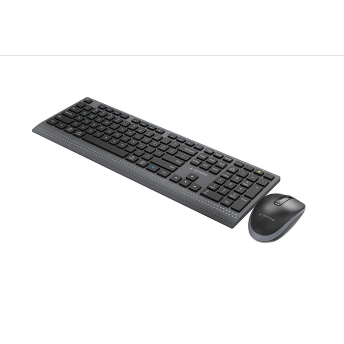 GEMBIRD KBS-WPS-02 Ασύρματο Σετ Πληκτρολόγιο & Ποντίκι Bluetooth US