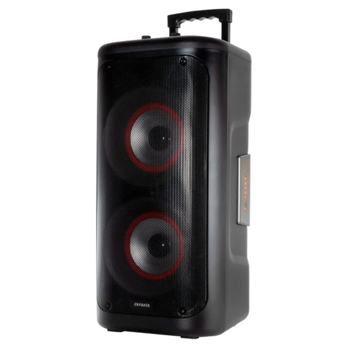 Karaoke Aiwa HIGH-POWER HYPERBASS PARTY TROLLEY Speaker