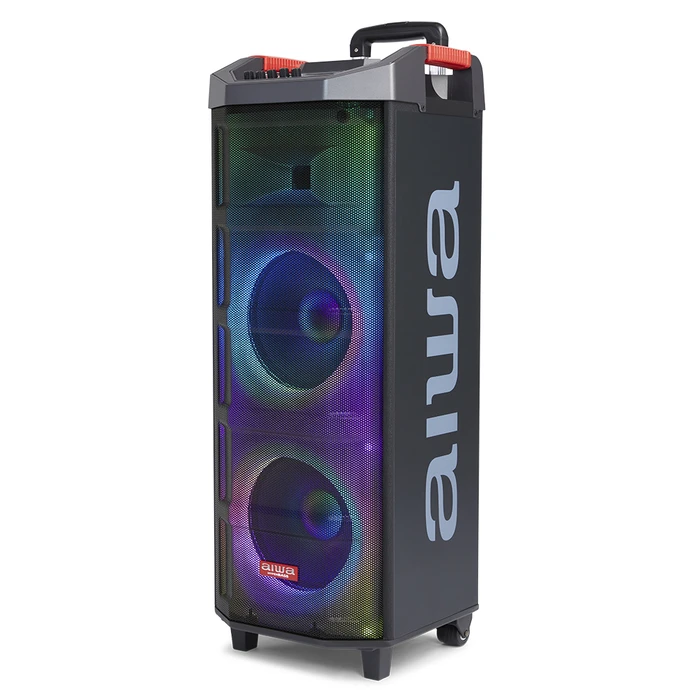 Karaoke Aiwa Portable TWS TROLLEY PARTY RGB LIGHTING RMS 90W