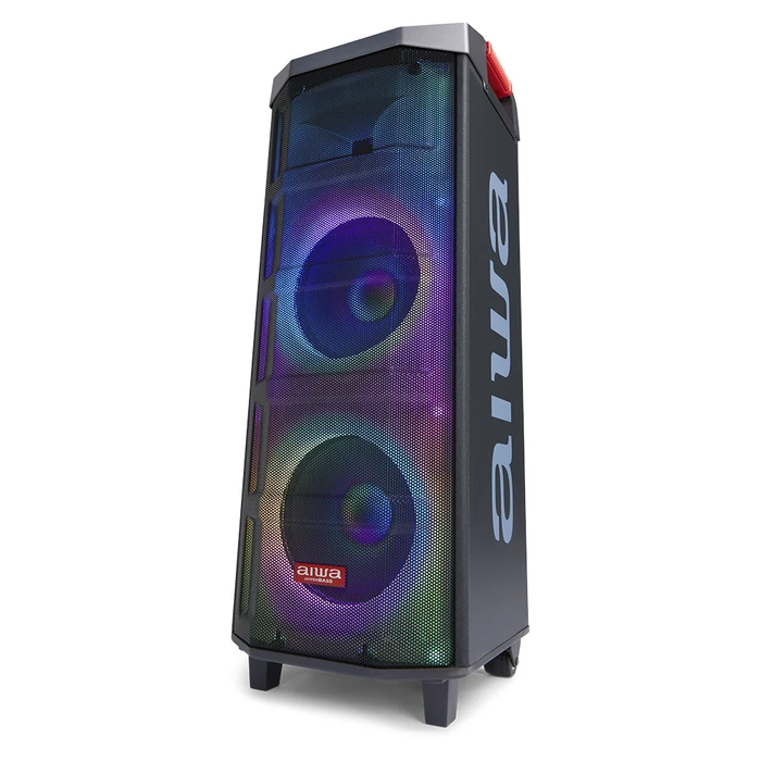 Karaoke Aiwa Portable TWS TROLLEY PARTY RGB LIGHTING RMS 90W