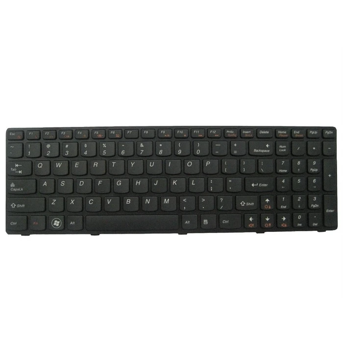 Πληκτρολόγιο για Lenovo Z570/Z575/G780 Series, Μαύρο
