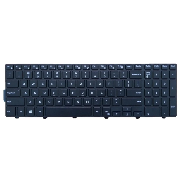 Πληκτρολόγιο για Dell Inspiron 15/5547/3541/3558, Μαύρο