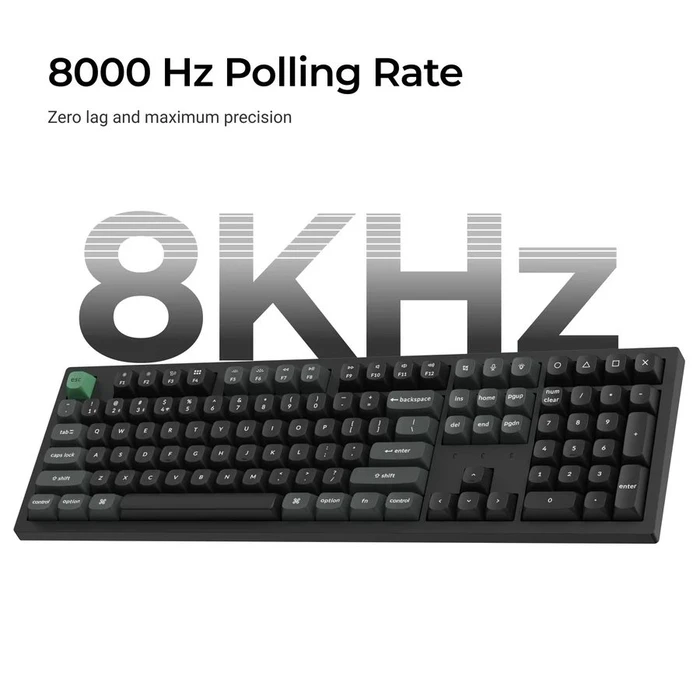 Keychron K10 Ultra K10U-H3 Ασύρματο Gaming Μηχανικό Πληκτρολόγιο με Keychron Brown διακόπτες και RGB φωτισμό (US)