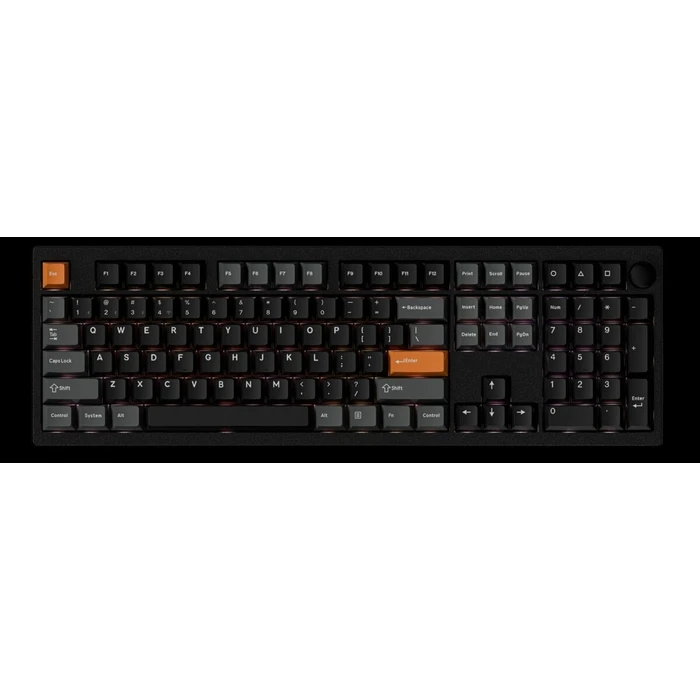 Keychron P6 Ultra P6-M3 Ασύρματο Gaming Μηχανικό Πληκτρολόγιο με Keychron Silk POM Brown διακόπτες και RGB φωτισμό (Αγγλικό US)
