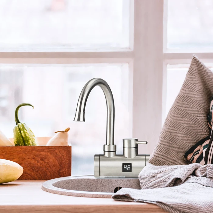 Ηλεκτρικός Ταχυθερμαντήρας Βρύση Τοίχου Με Οθόνη Osio OHF-2045 