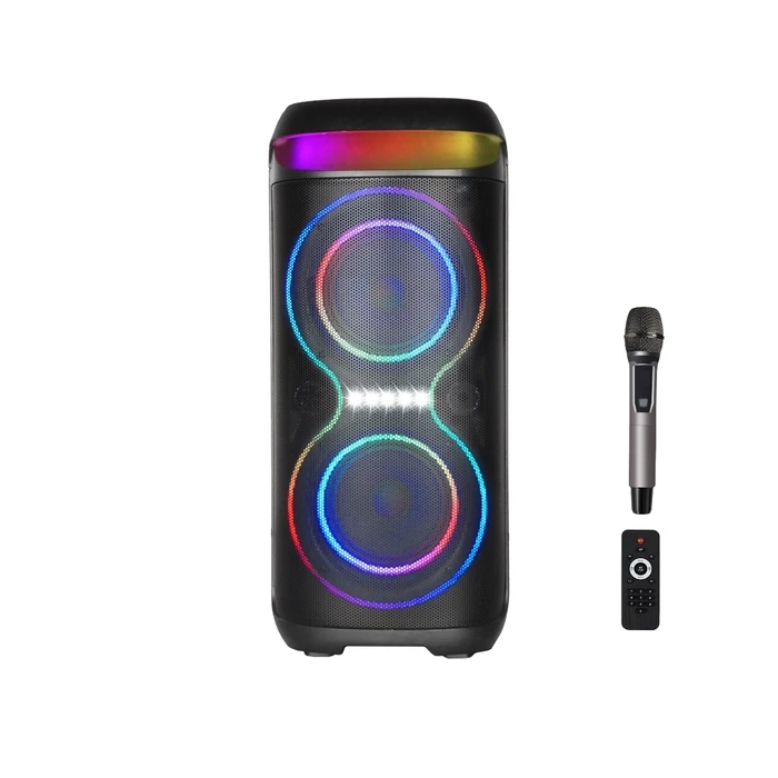 XO Bluetooth Speaker F70 Dual AC DC 6 5 RGB 40W