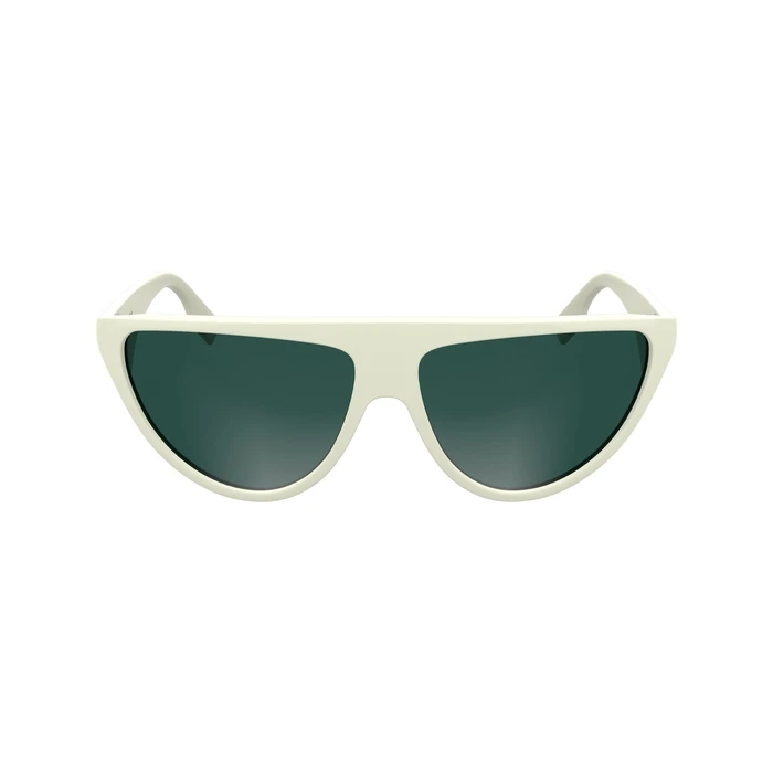 KARL LAGERFELD Women's Sunglasses KL6185S-591410 (59/14/145) White Frame, Grey Gradient Lenses
