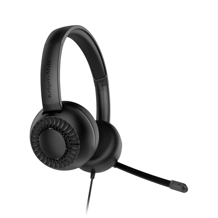 Multimedia Headsets Kruger & Matz ενσύρματα με μικρόφωνο (USB) P3