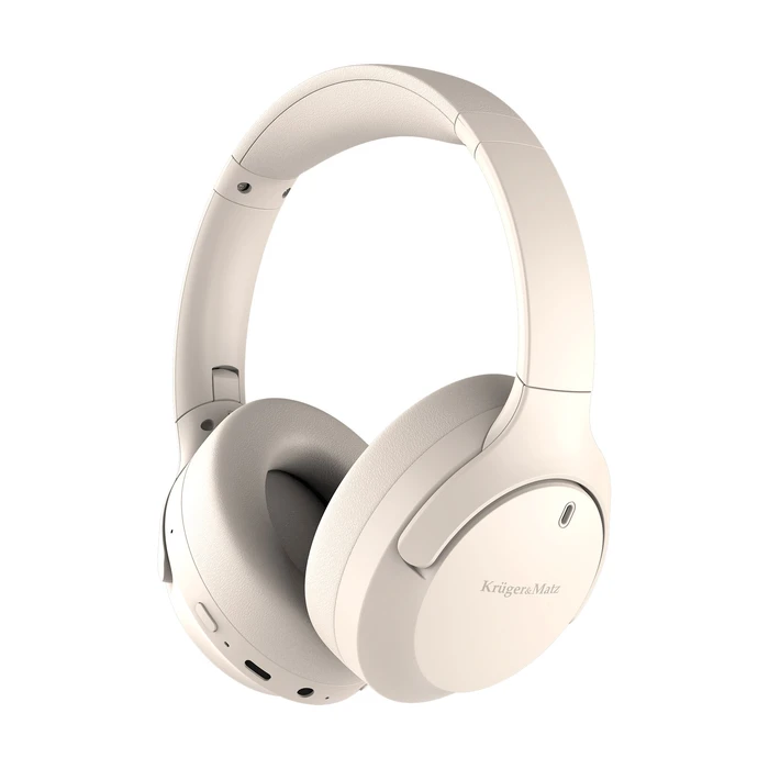 Wireless Headphones with ANC Kruger&Matz Street 4 Beige