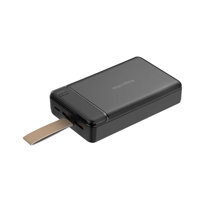 Kruger&Matz Power Bank 30000mAh 22.5W με 2x USB-A και 1x USB-C PD QC 3.0