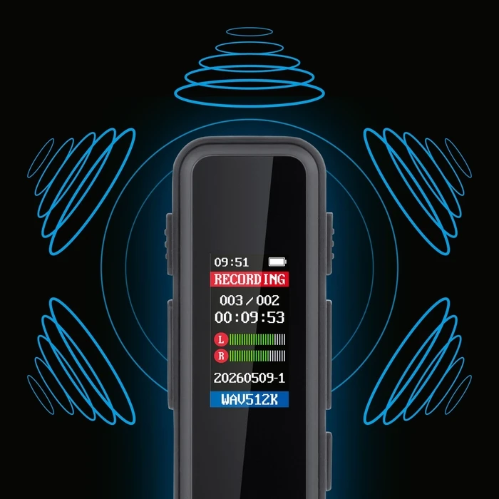 Digital Voice Recorder with 8GB Internal Memory Kruger&Matz KM0951