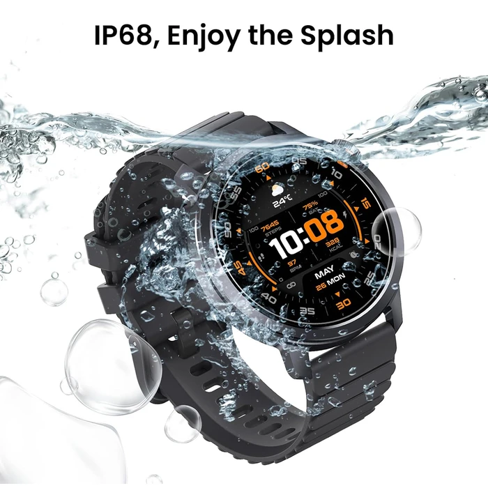 KOSPET Orb Smartwatch 46mm Γραφίτης (KOS-ORB-BK)