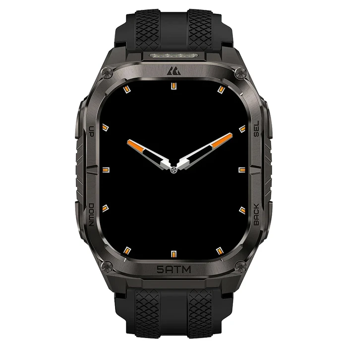 KOSPET TANK M4C Smartwatch 1.96" AMOLED GPS Black (KOS-TANKM4C-BK)