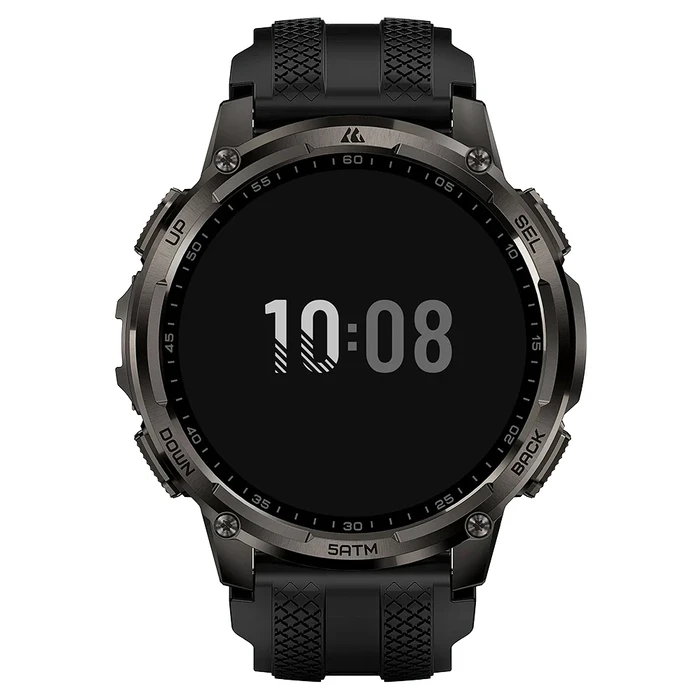 KOSPET TANK T4C Smartwatch 50mm Stainless Steel Black (M/L)