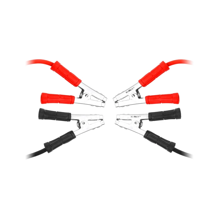 Καλώδια ΕκΚίνησης Μπαταρίας Αυτοκινήτου Rebel 600A 4m (κόκκινο + μαύρο)