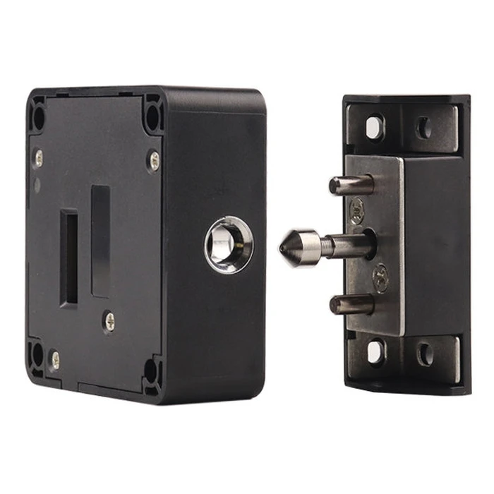 Ηλεκτροπύρος Kerong KR-S61A, με RFID reader, κρυφός, Μαύρος