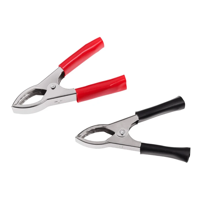 Κροκοδειλάκια Σετ 30A Μαύρο Κόκκινο DM-0392-L