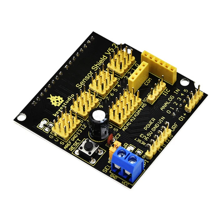 Μικροηλεκτρονικά Keyestudio sensor shield V5 KS0004, συμβατό με Arduino