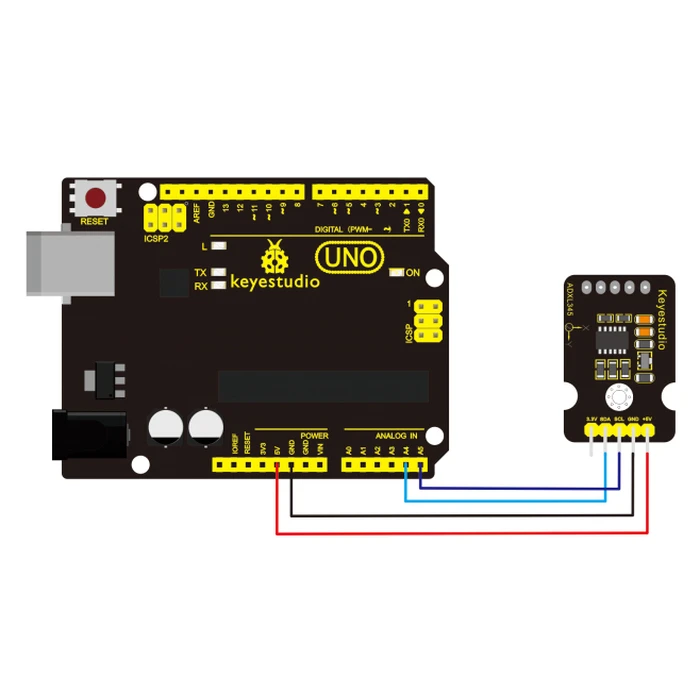 Μικροηλεκτρονικά Keyestudio ADXL345 3-Axis acceleration module KS0012, για Arduino