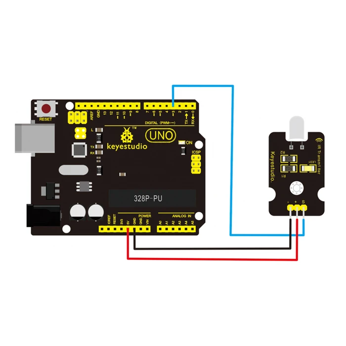 Μικροηλεκτρονικά Keyestudio digital IR transmitter module KS0027, για Arduino