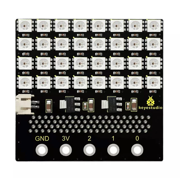 Μικροηλεκτρονικά Keyestudio SK6812 4x8 LED dot matrix shield KS0315 για Micro:bit