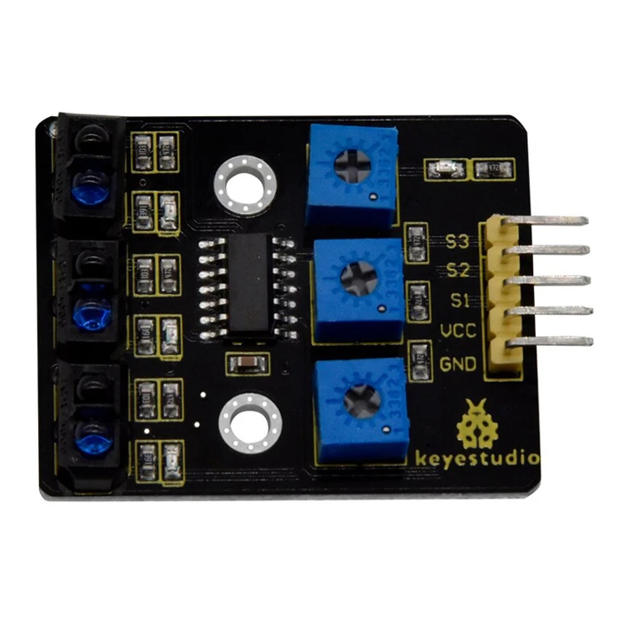 Μικροηλεκτρονικά Keyestudio 3-channel infrared line tracking sensor KS0453