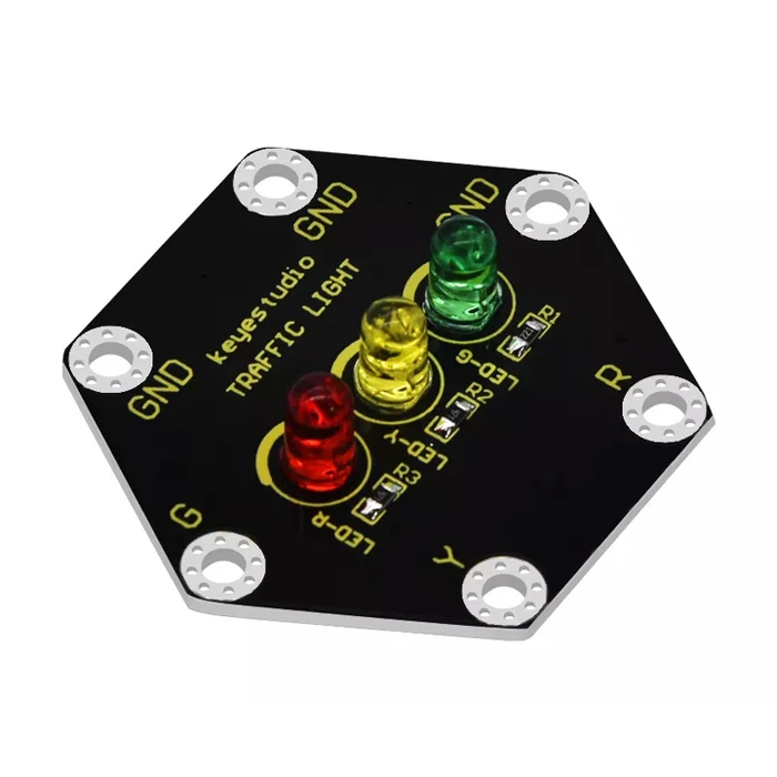Μικροηλεκτρονικά Keyestudio honeycomb traffic light module KS0480 για Micro:bit