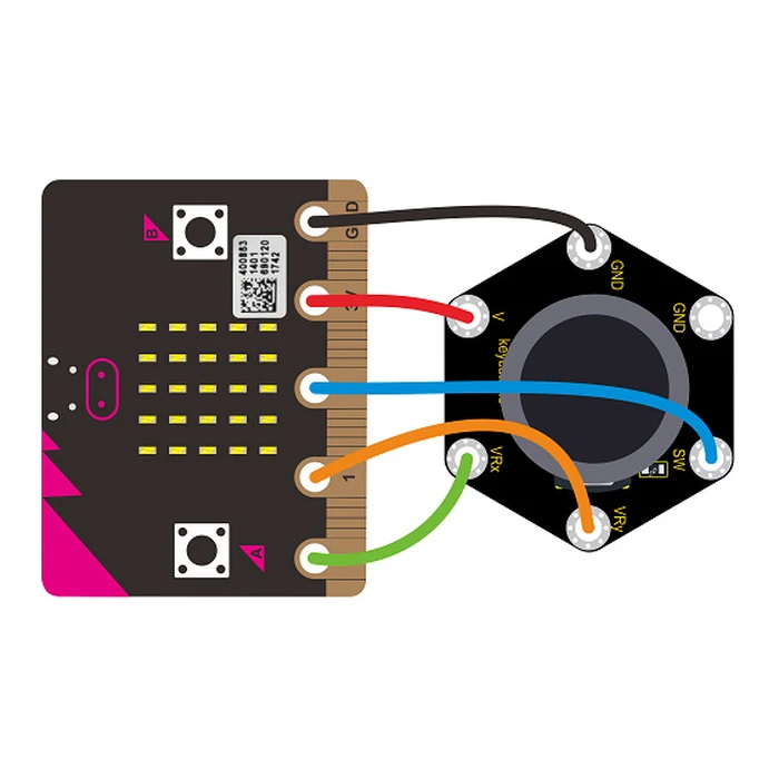 Μικροηλεκτρονικά Keyestudio honeycomb PS2 joystick module KS0481 για Micro:bit