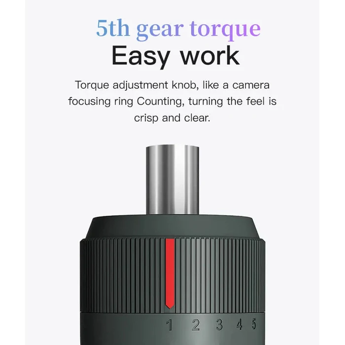 Kingsdun Σετ Ηλεκτρικό Κατσαβίδι Ks-882042 Με Led Φακό, 2000mah, 35 Σε 1