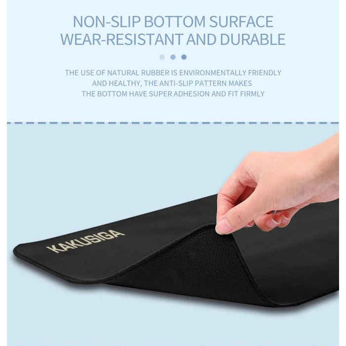 Mousepad Kakusiga KSC-1162, 26X21X0.2Cm, Μαύρο