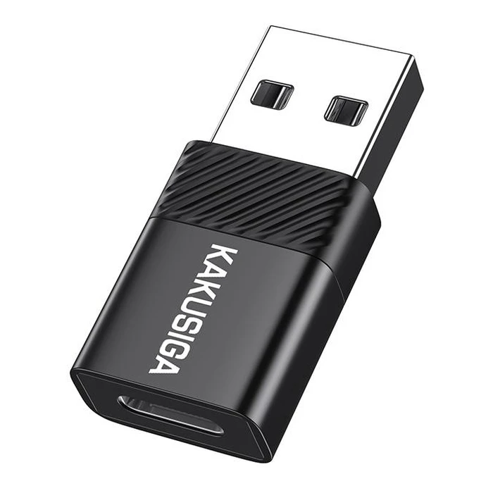 Αντάπτορας USB Kakusiga USB-C σε USB KSC-1407, 480Mbps, 60W, Μαύρος