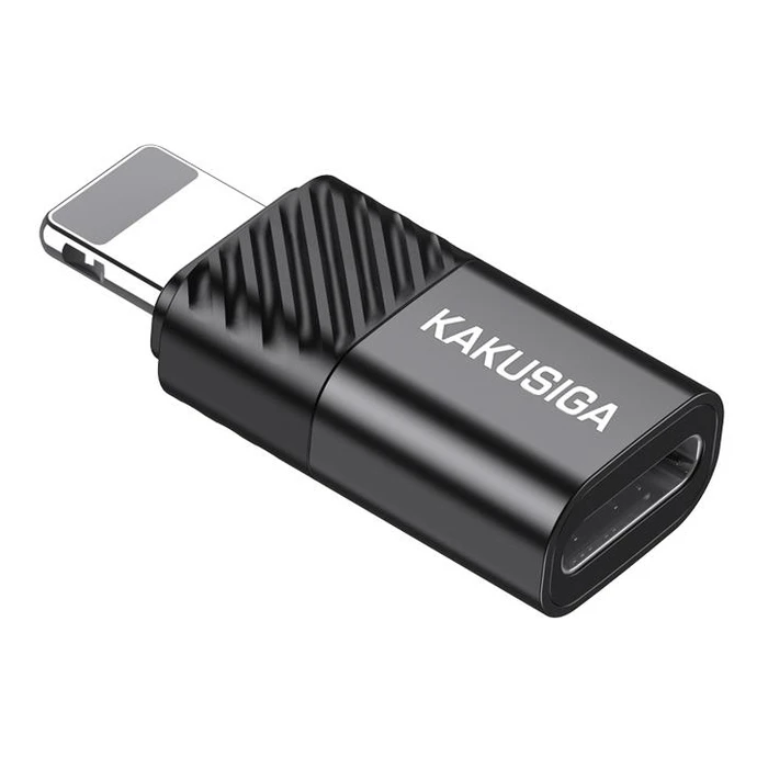 Αντάπτορας Lightning Kakusiga σε USB-C KSC-1408, 480Mbps, 2A, Μαύρος