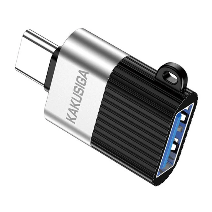 Αντάπτορας USB Kakusiga USB-C σε USB KSC-1420, 5Gbps, 18W, Γκρι