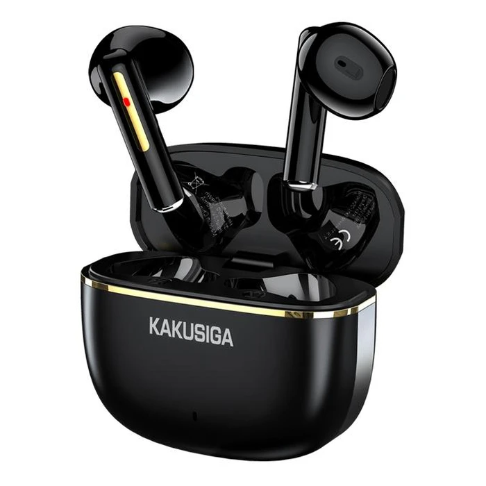 Kakusiga KSC-1482 Earbud Bluetooth Handsfree Ακουστικά με Θήκη Φόρτισης Μαύρα