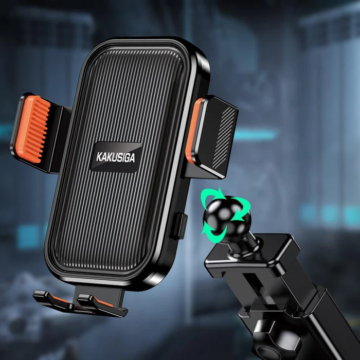 Βάση Smartphone Kakusiga Αυτοκινήτου KSC-1721 για Ταμπλό, Μαύρη