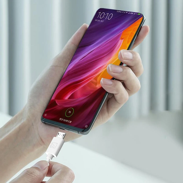 Καλώδιο Micro USB Kakusiga σε USB KSC-332, 2.4A, 480Mbps, 2M, Λευκό