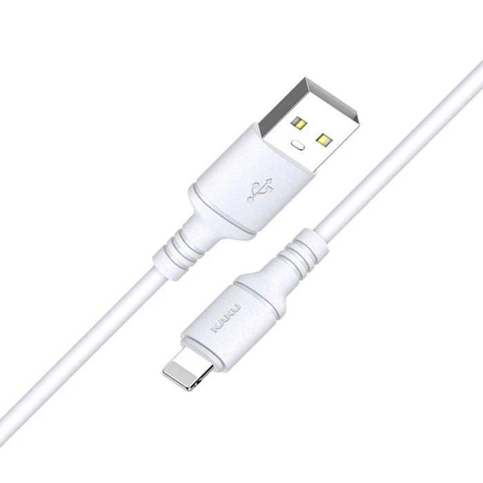 Καλώδιο Lightning Kakusiga σε USB KSC-421, 2.8A, 480Mbps, 2M, Λευκό
