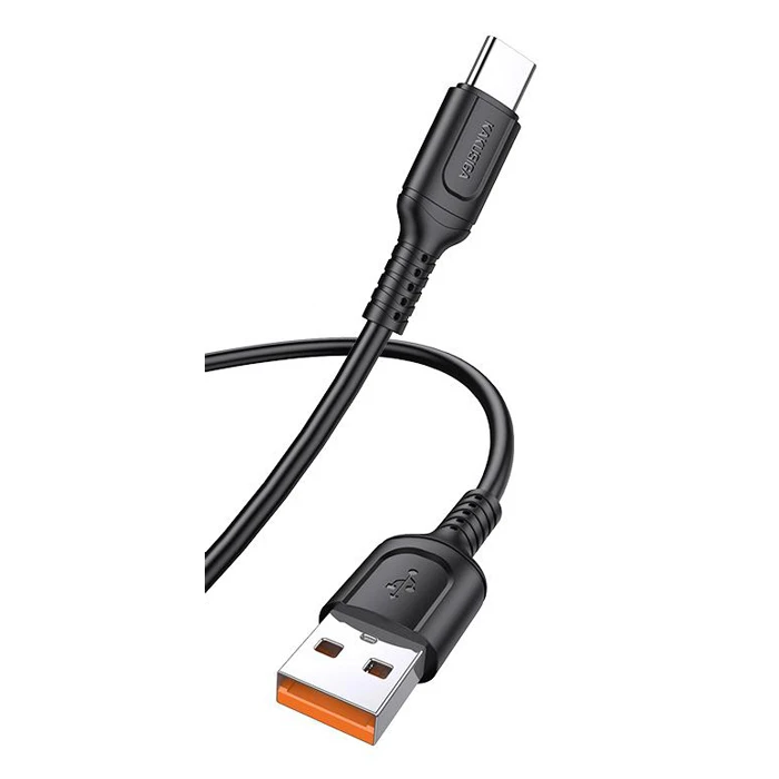 Καλώδιο USB-C Kakusiga σε USB KSC-805, 3A, 480Mbps, 1M, Μαύρο