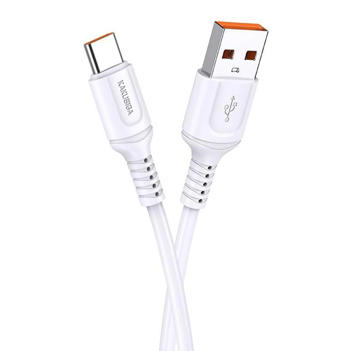 Καλώδιο USB-C Kakusiga σε USB KSC-805, 3A, 480Mbps, 1M, Λευκό