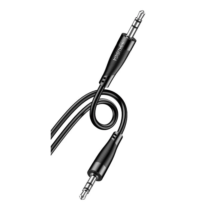 Καλώδιο Ήχου Kakusiga 3.5mm KSC-893, Aux, 1M, Μαύρο