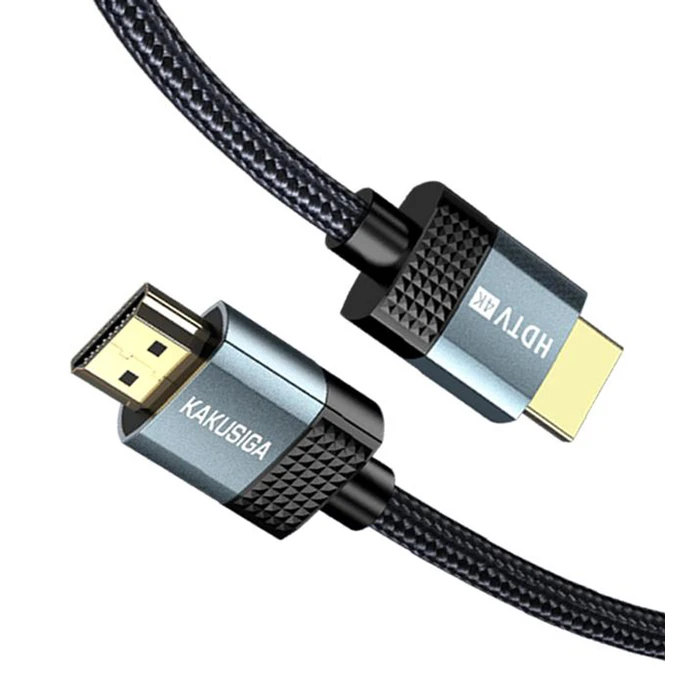 Καλώδιο HDMI Kakusiga KSC-983, 4K/60Hz, 18Gbps, 1M, Μαύρο