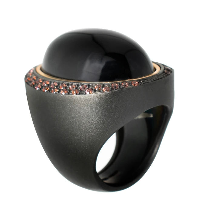 Γυναικείο Δαχτυλίδι Pesavento Ksgla006 (15-16-17) από Ασήμι Black