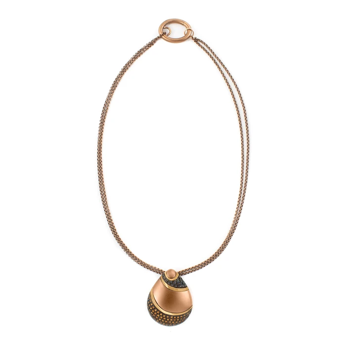 Γυναικείο Κολιέ Pesavento Ktlse002 (45Mm) από Ασήμι Brown