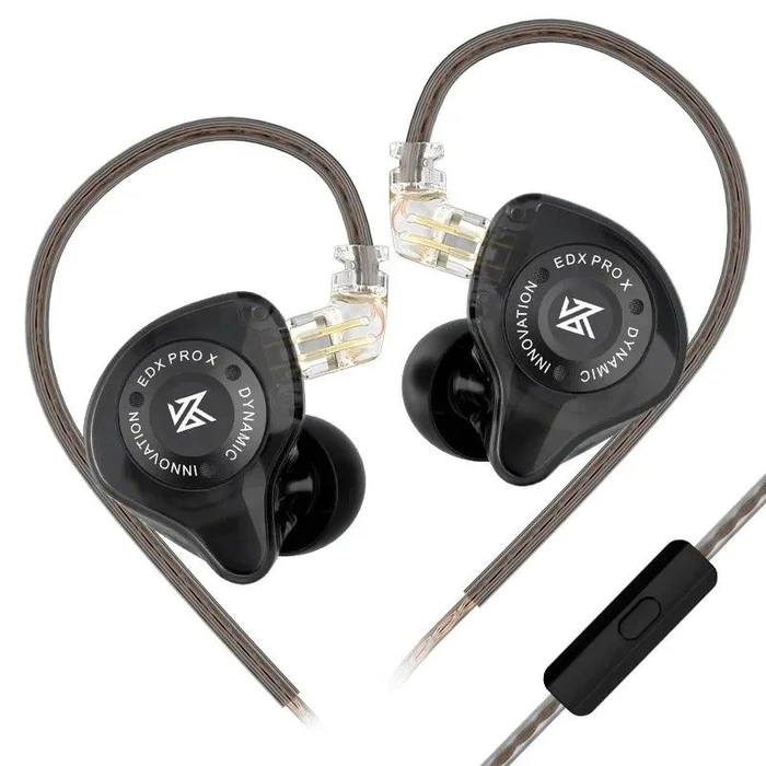 KZ EDX Pro Black Mic Ακουστικά In Ear Monitor