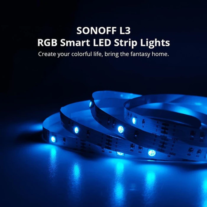 Ταινία LED Sonoff smart L3, RGB, Wi-Fi & Bluetooth, 5m