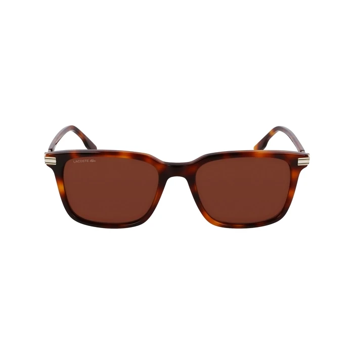 LACOSTE Men's Sunglasses L6035S (53/18/145) - Brown lenses, Acetate frame