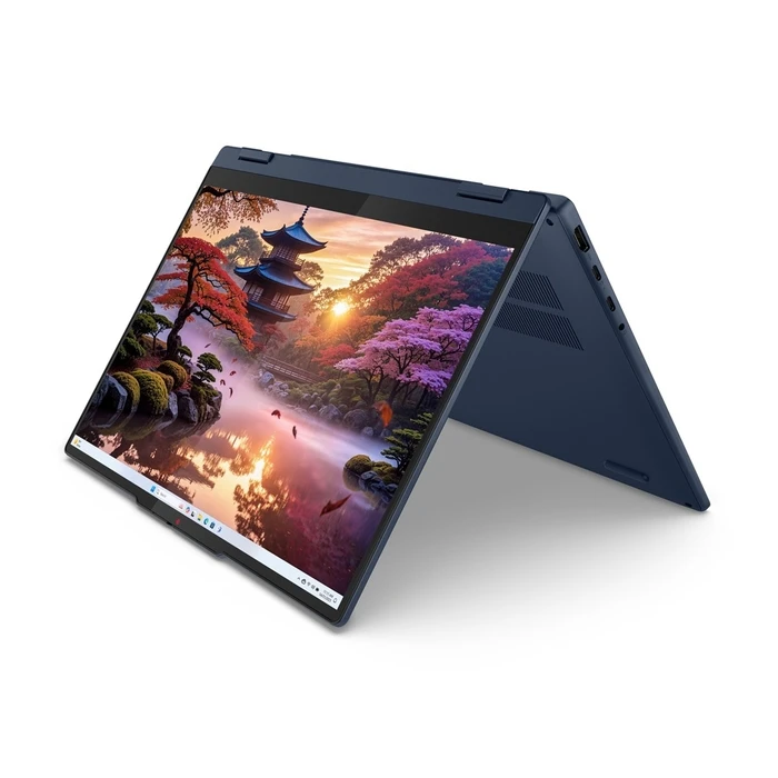 Lenovo Laptop IdeaPad 5 2 in 1 14AKP10 Copilot Plus PC AMD Ryzen AI 7 350 14 inch Touchscreen WUXGA 16 GB LPDDR5x SDRAM 1 TB SSD Wi Fi 7 Windows 11 Home Blue